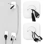 HomeMount TV Cord Hider Kit- Wire Hider Kit for Wall Mount TV, Cable Management Kit Hides TV Wires Behind The Wall(White)