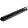 3/4" Black Vinyl Lock Close Wire/ Cable Organization Channel with Adhesive