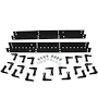 Hubbell Vertical Cable Organizer Management Bar