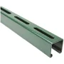 Strut Channel - Slotted: Steel, Painted, 12 ga Gauge, Slotted Holes, 4 in Slot Spacing