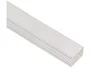 ICC Raceway 1 1/4"w X 3/4"h X 6FT L White 20pk