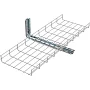 Indoor Outdoor Steel Straight SS304 SS316 Stainless Steel Wire Mesh Cable Tray with Accessories