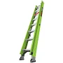 Little Giant Hyperlite 16' ANSI Type IAA Green Fiberglass Extension Ladder