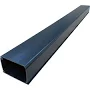 Electriduct XXLarge Latching Cable Raceway 3 x 2 Channel Size 2 Sticks 5FT Long 10FT Total Black