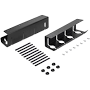 Wholesale Steel cable tray Black painted cable tray Desk cable organizer Black painted teel cable tray Under-table cable management Painted teel cable