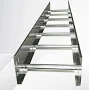 Outdoor Anti-Corrosion 300mm Width Aluminum Stainless Steel Perforated Cable Tray