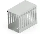 Entrelec ABS/Polycarbonate Cable Trunking Accessory 80 mm 60mm