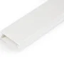 Solid Cable Management Raceway with Adhesive Tape & Cover, 1-1/4"(32mm)W x 3/8"(11mm)H - 3ft(1m) length, PVC Network/Power Cord Hider/Wall Wire Duct,