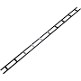 Cable Ladder 6W 10FT Bk (CL6W10LBK)