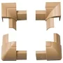 D-Line US/IBEBAP22QSP Stainable Internal External Bend,Brown