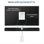 Recessed Outlet Box in Wall Cable Management Kit 15A 125v Hide TV Power Cables & Low Voltage Wires Behind the Wall, White