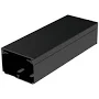 CILSON Cable Duct 60x40 Mm Self-Adhesive, 2 M Black (2 Pieces) - XXL PVC Wire Channel For Organizing Cables, UV Resistant D-line Cable Trunking