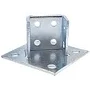 Post Base SA673-2 12-Hole Double Strut Channel Tall Clevis