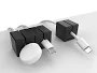Joyus Cable Blocks Magnetic & Weighted Cord Organizers