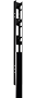 22U Vertical Cable Manager VCM22U