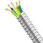 Half Inch Flexible Reduced-Wall Electrical Conduit, 50 Ft Stainless Steel Cable Sleeve Tube For Home Low-Voltage Cable Management, Wiring And Protecti