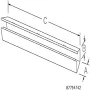Hoffman F66G24 Wireway Type 1 Straight Section