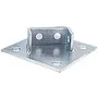 8-Hole Post Base with Double Strut and Short Clevis