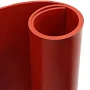 Silicone - Commercial Grade Red/Orange - 40A - 1/4" x 36"