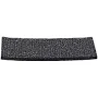 Embossed Black Thermoplastic Rubber Pad 1/8 In Thick Non-Skid Pad