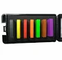 Hardness Durometer Rubber Plastics Tester Block Kit With 7 Color Block